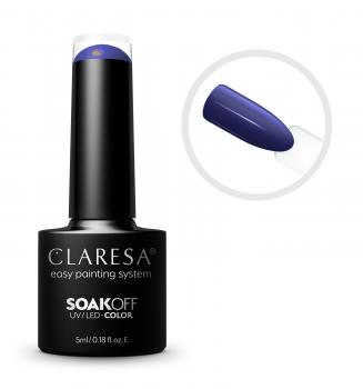 CLARESA SoakOFF UV/LED Gel - Blue 711, 5 ml